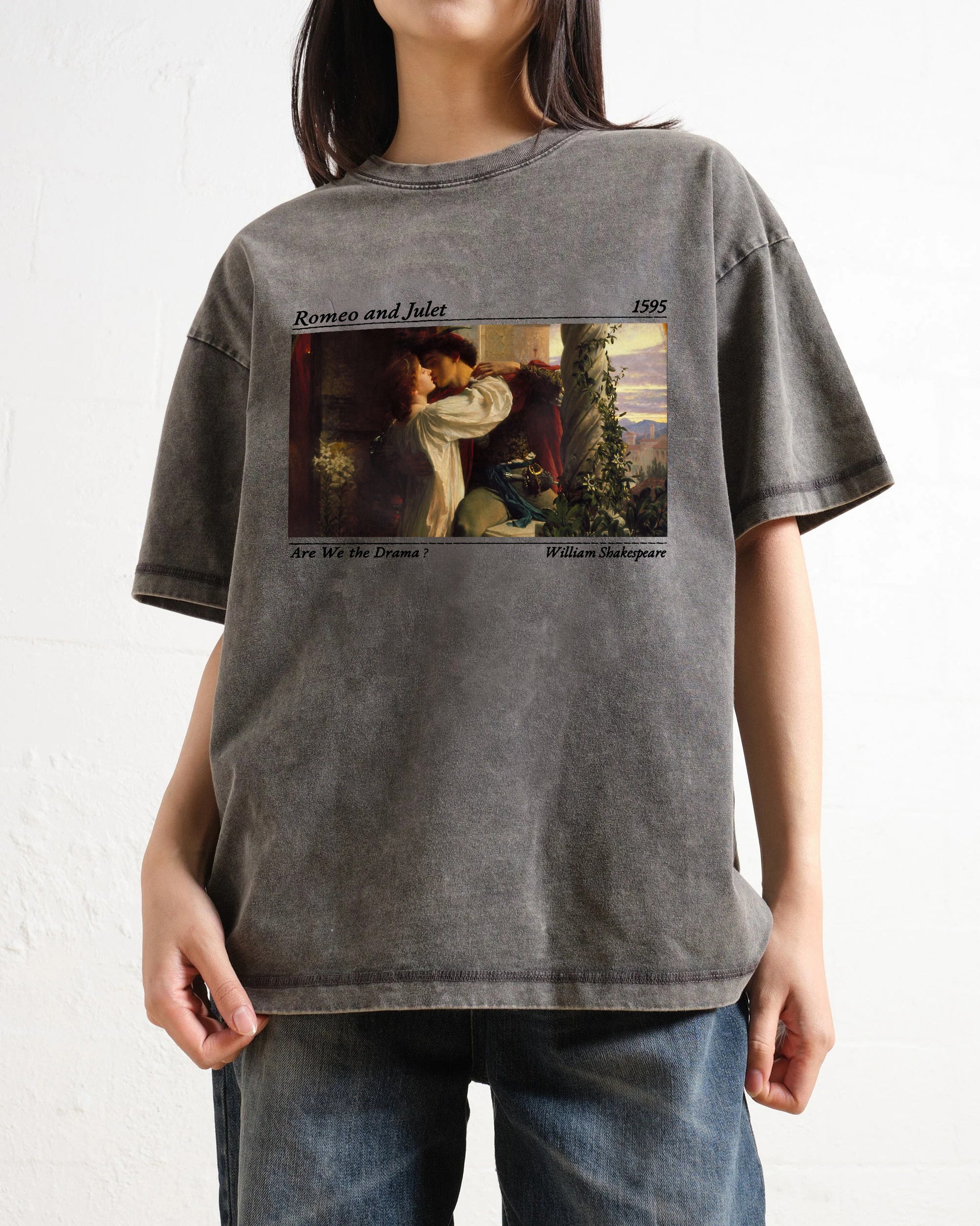 Shakespeare Romeo And Juliet Washed T-Shirt