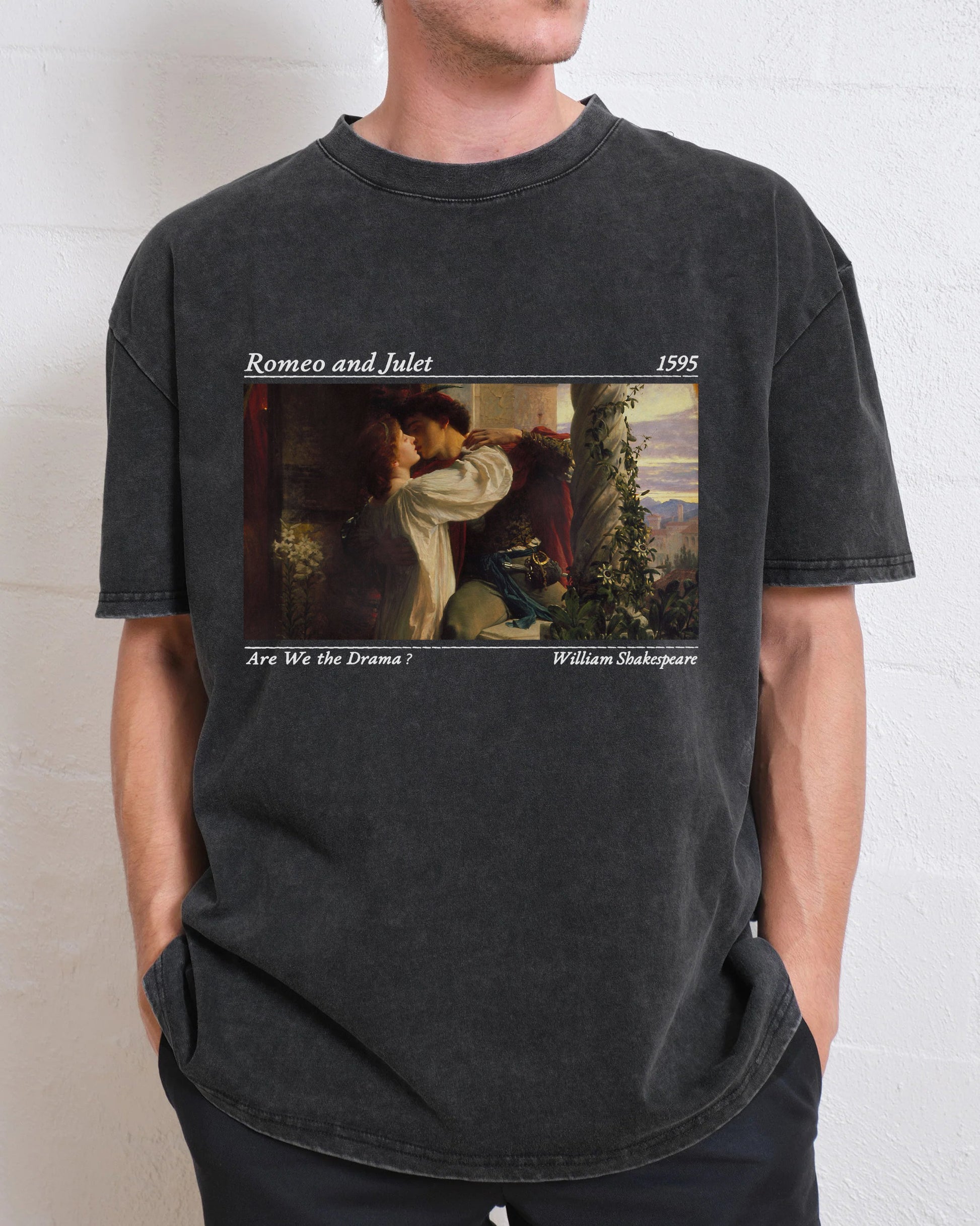 Shakespeare Romeo And Juliet Washed T-Shirt
