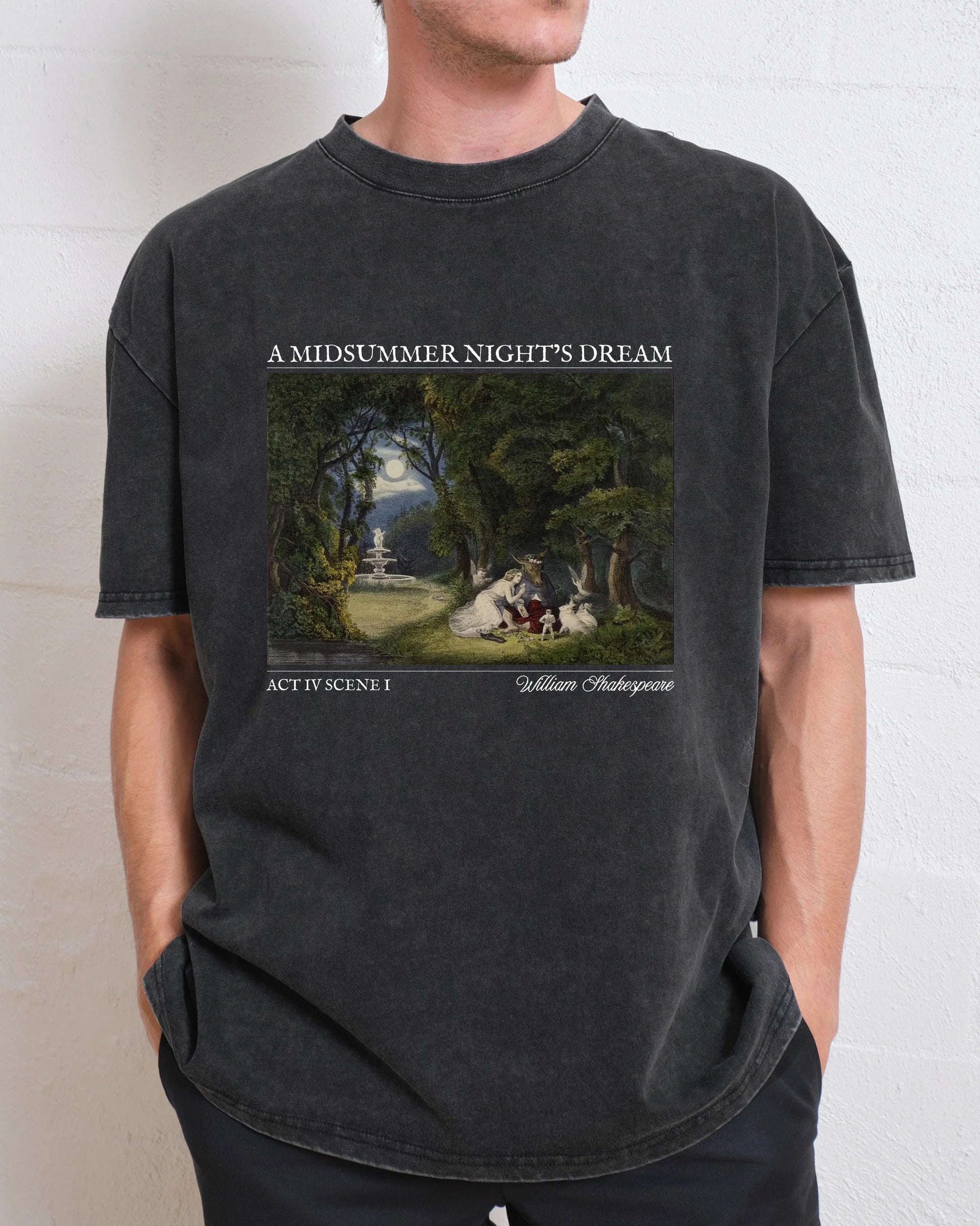 Shakespeare A Midsummer Night's Dream Washed T-Shirt