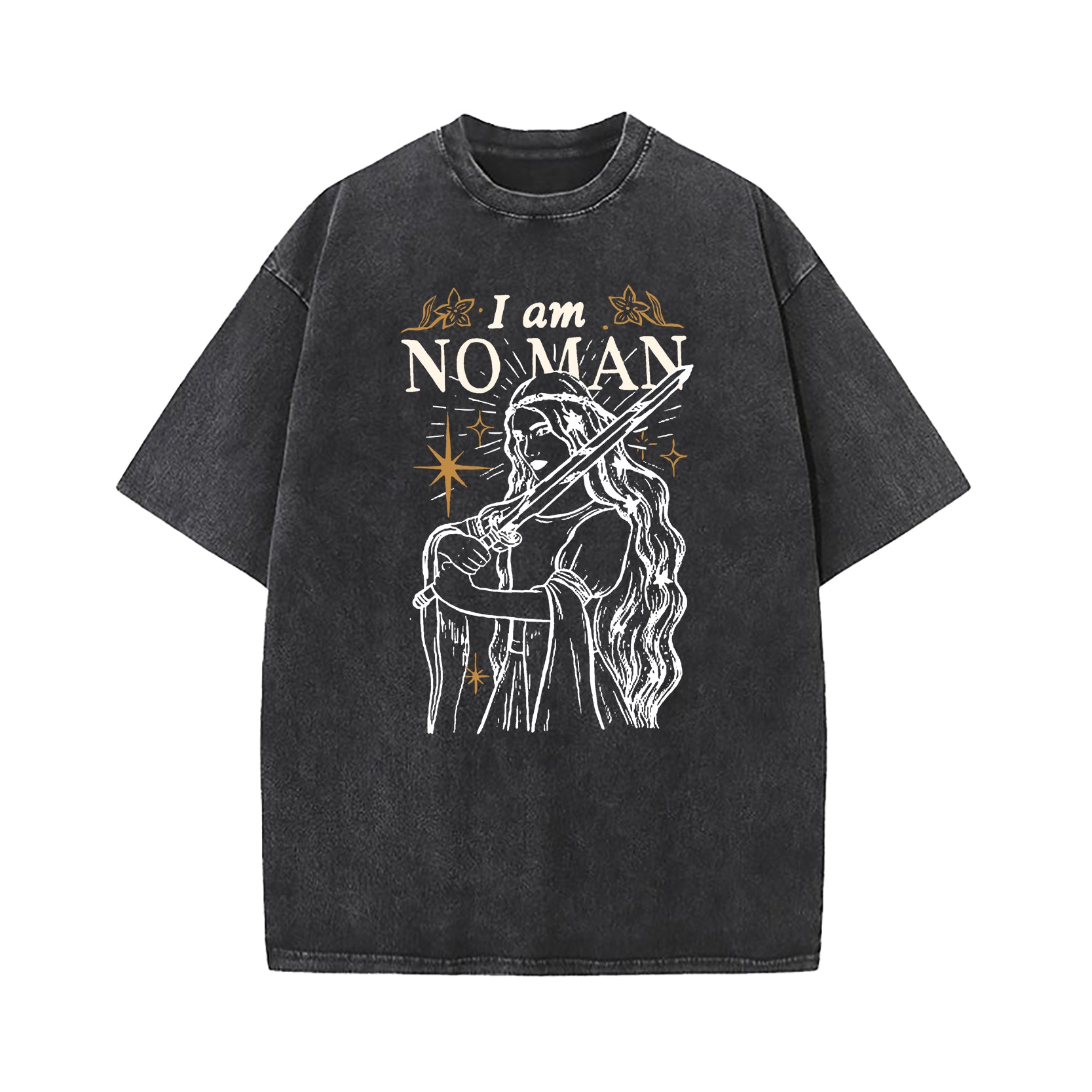 I Am No Man Eowyn Washed T-Shirt