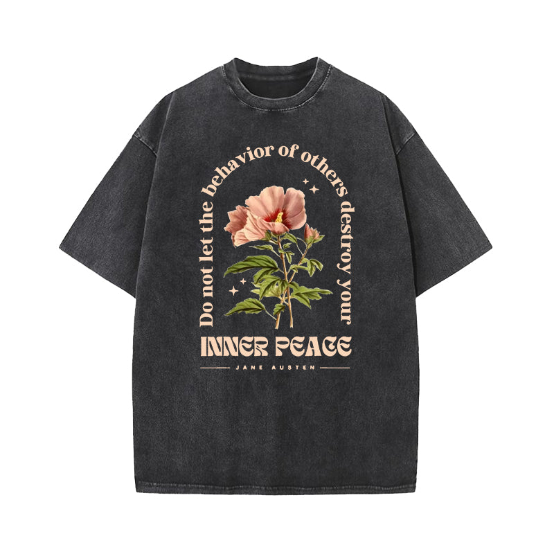 Jane Austen Sense and Sensibility Washed T-Shirt