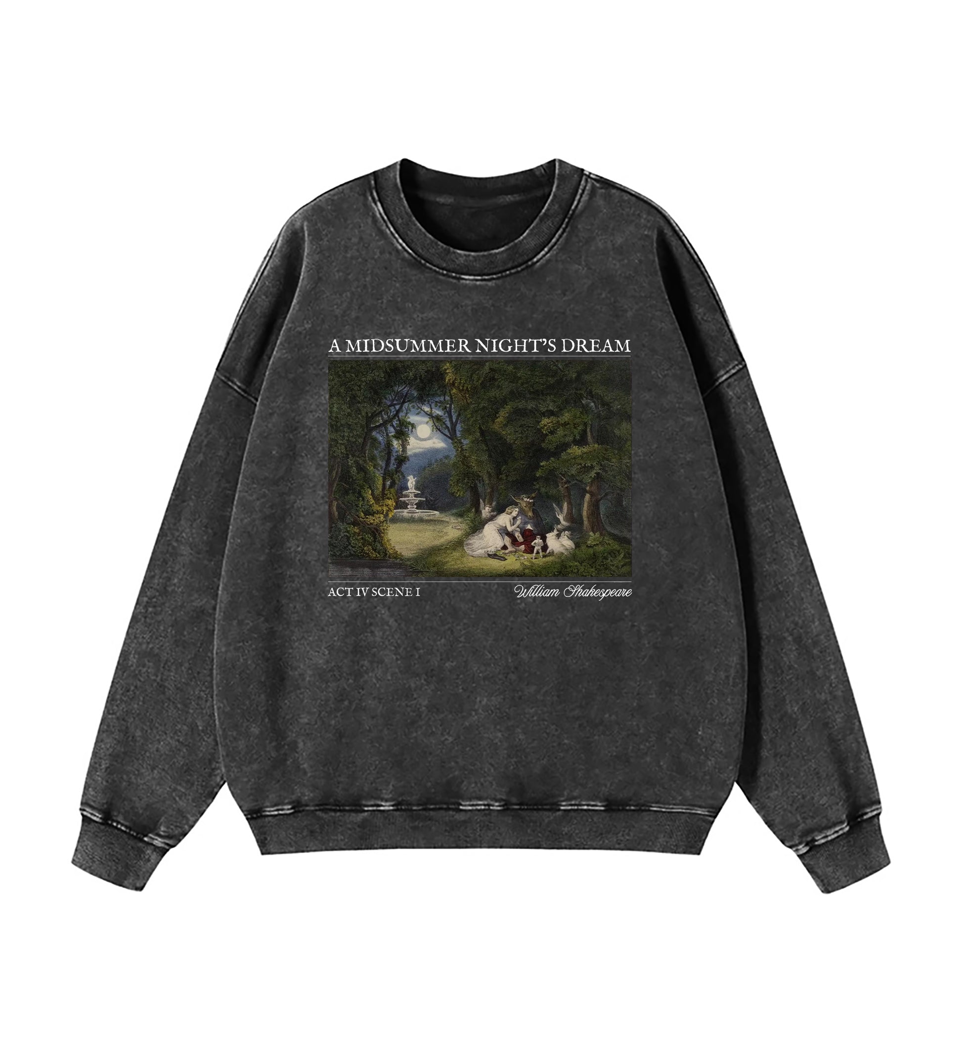Shakespeare A Midsummer Night's Dream Washed Sweatshirt