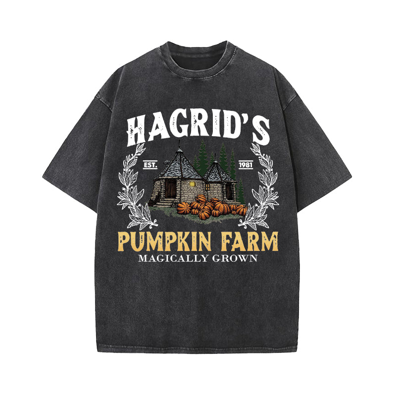 Hagrid's Pumpkin Farm Washed T-Shirt