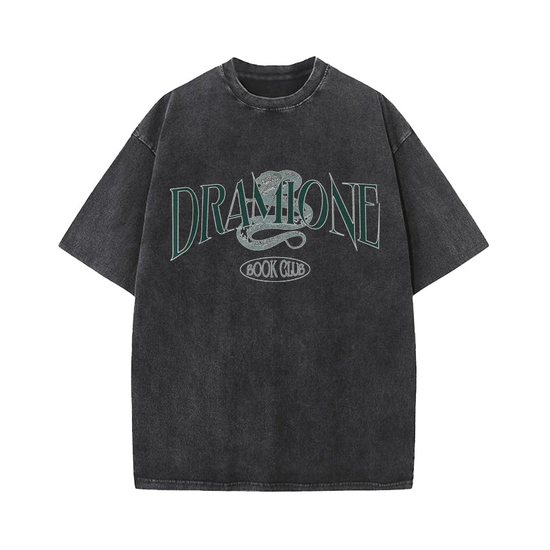 Dramione Book Club Green House Washed T-Shirt
