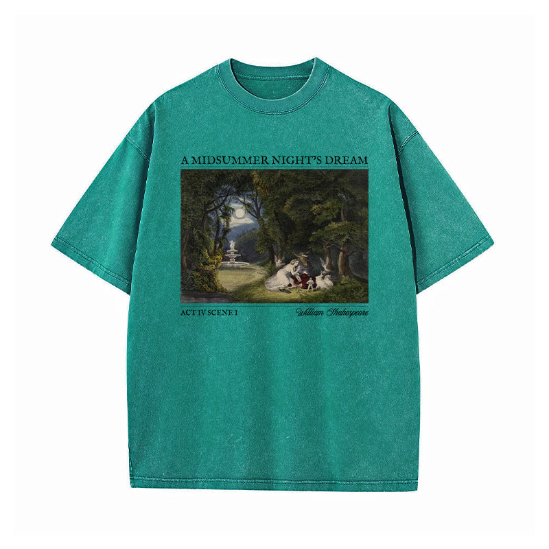 Shakespeare A Midsummer Night's Dream Washed T-Shirt