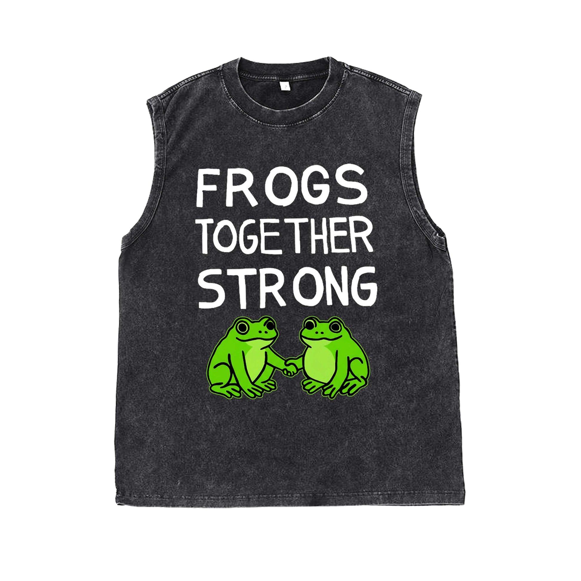 Frogs Together Strong Protest Shirt Vest