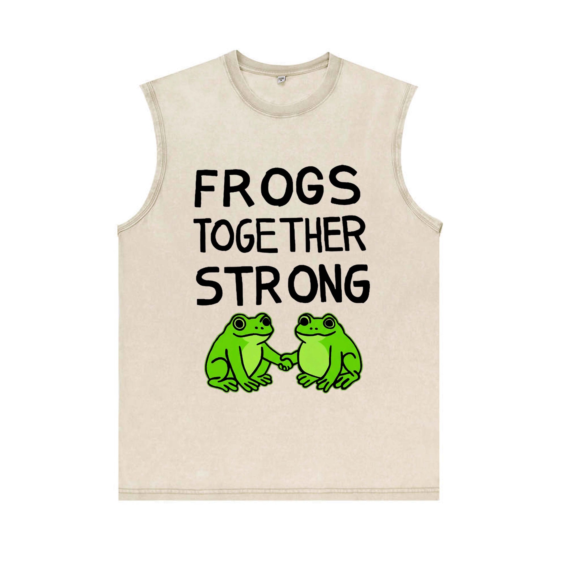 Frogs Together Strong Protest Shirt Vest