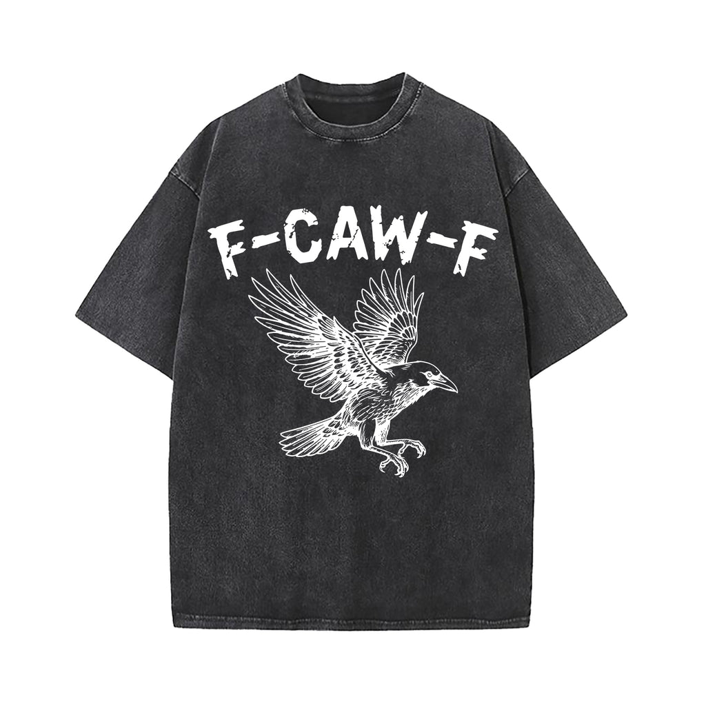Funny Parrot Attitude Vintage Design FcawF T-Shirt