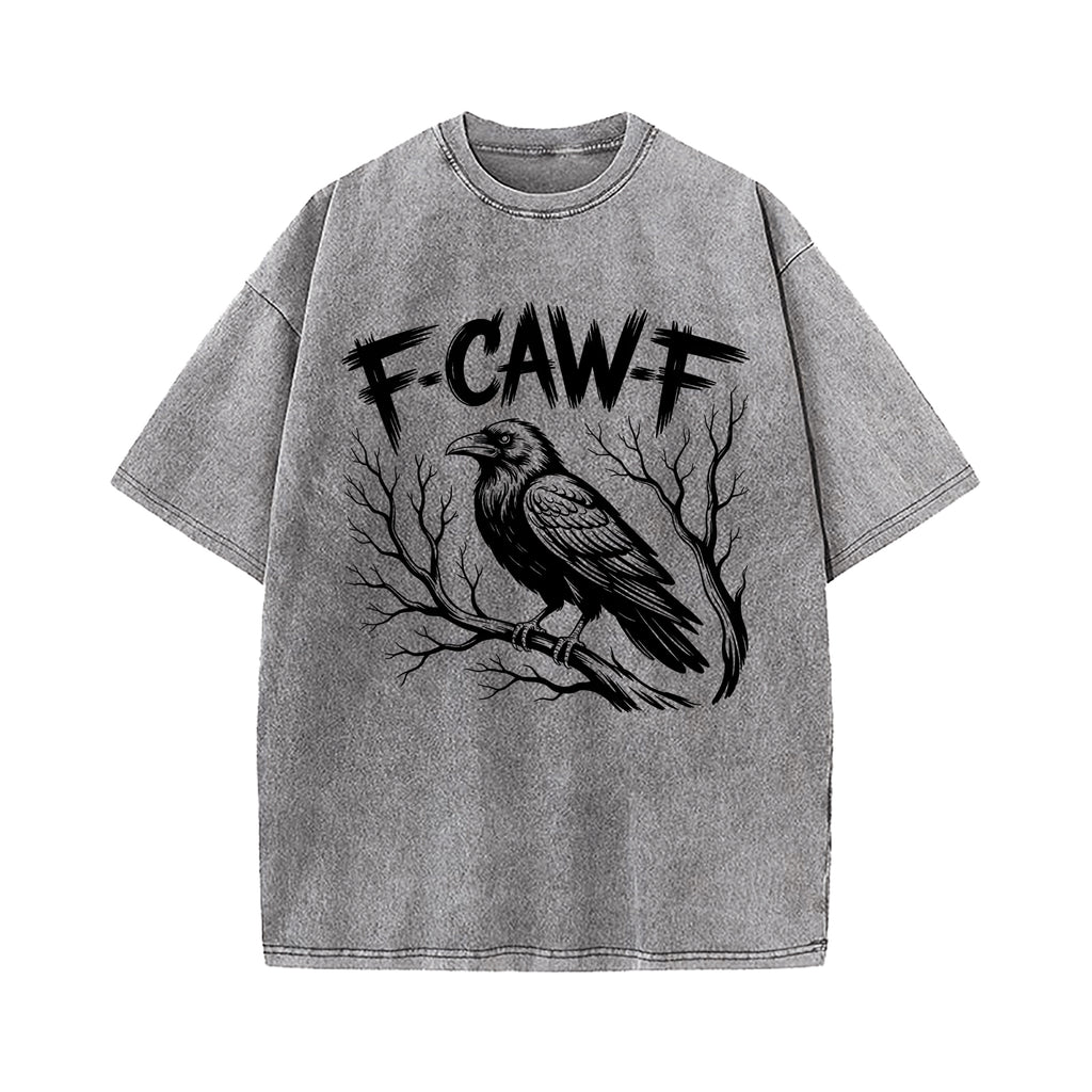 Funny Parrot Attitude Vintage Design FcawF T-Shirt