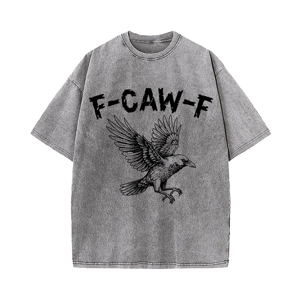 Funny Parrot Attitude Vintage Design FcawF T-Shirt