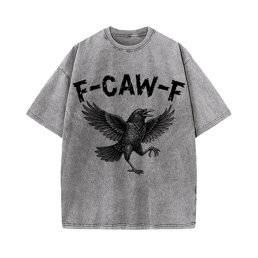 Funny Parrot Attitude Vintage Design FcawF T-Shirt