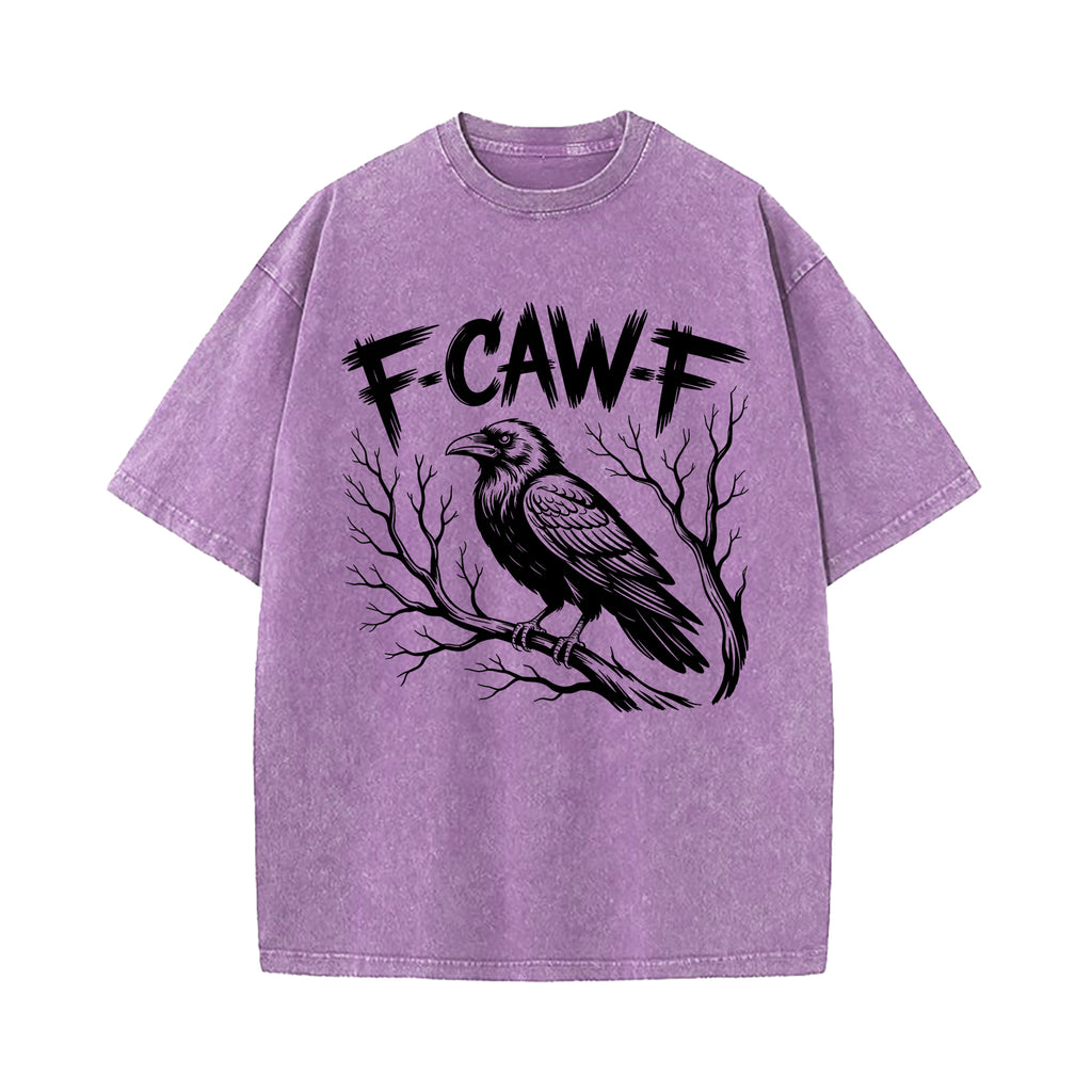 Funny Parrot Attitude Vintage Design FcawF T-Shirt