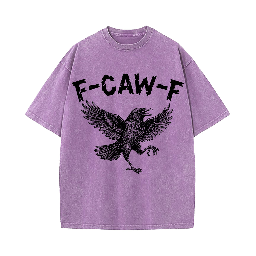 Funny Parrot Attitude Vintage Design FcawF T-Shirt