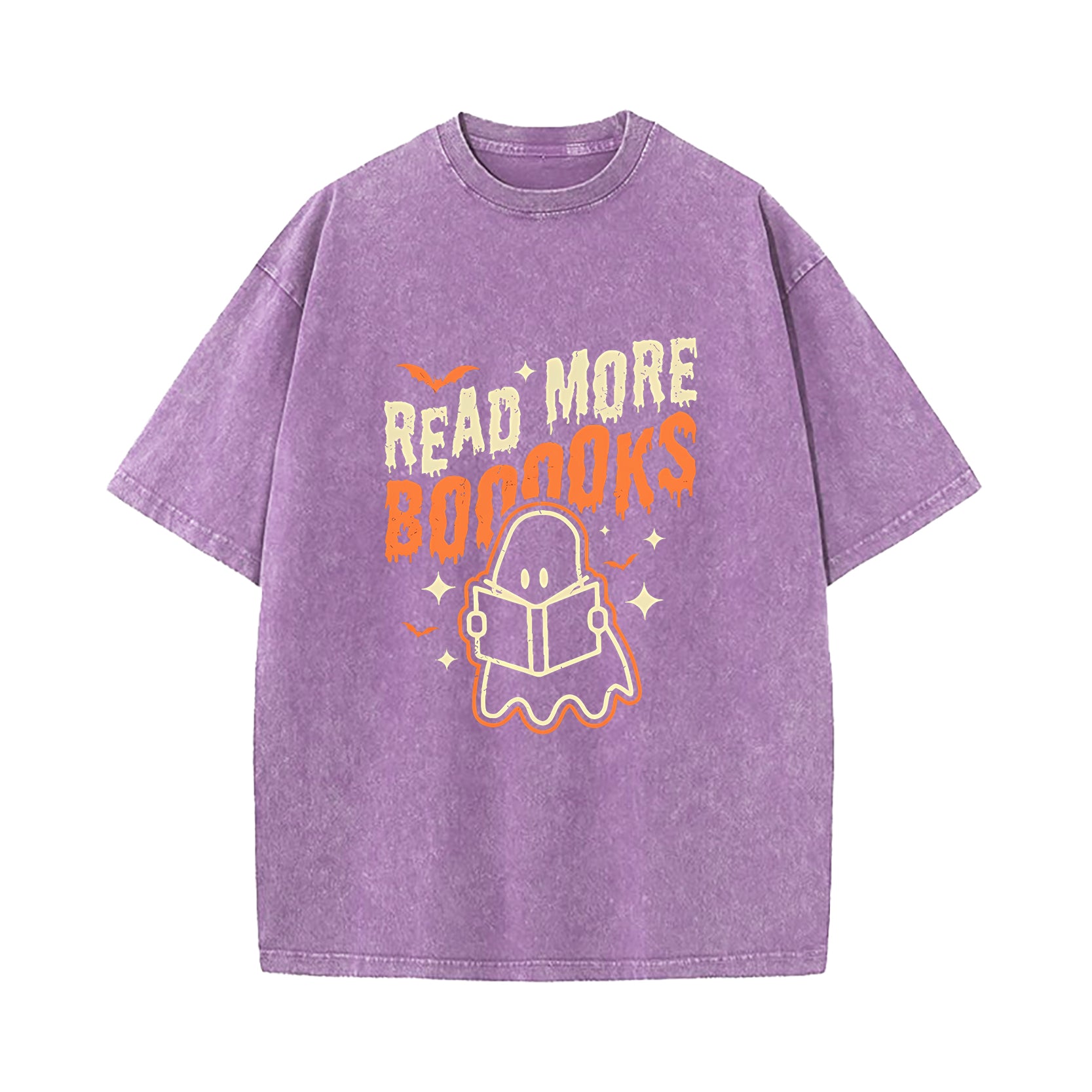 Read More Books Halloween Cute Ghost Boo Librarian Teacher T-Shirt