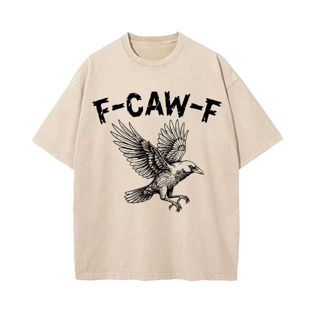 Funny Parrot Attitude Vintage Design FcawF T-Shirt