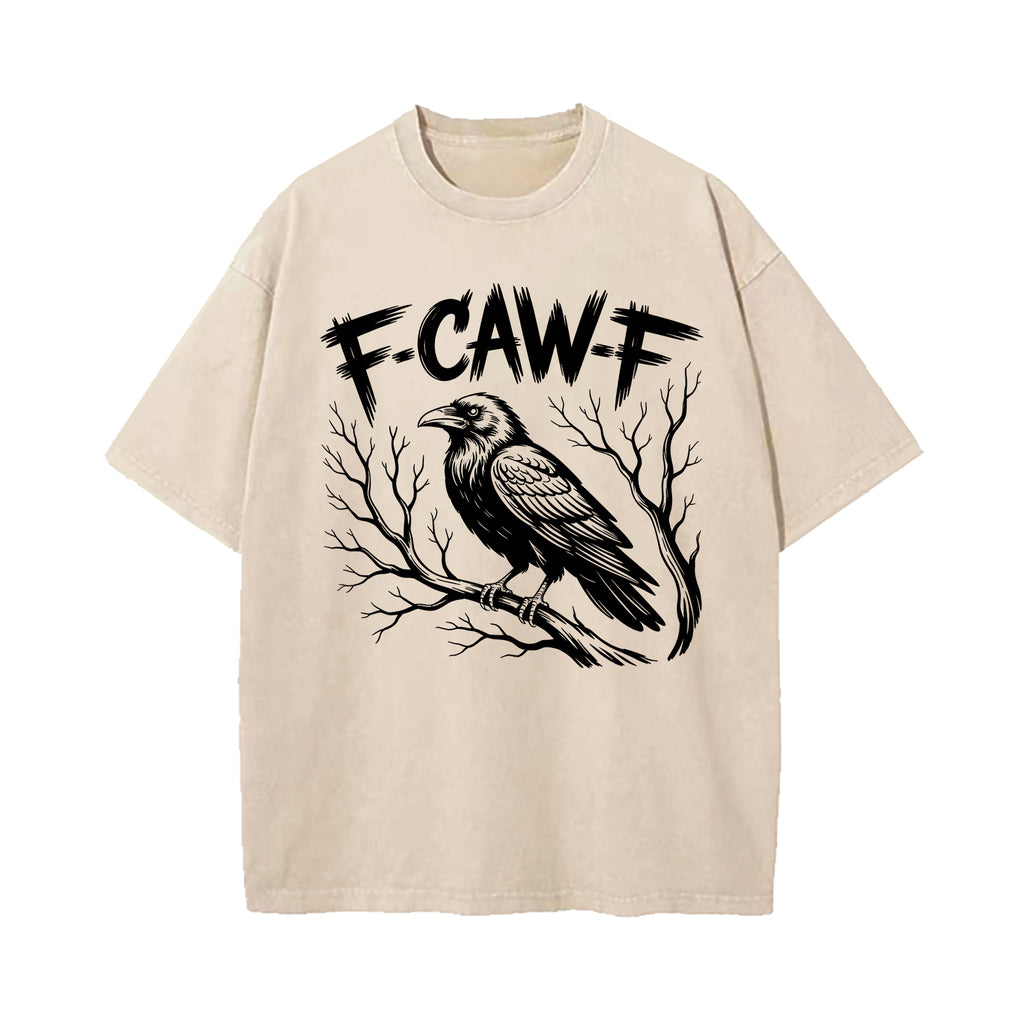 Funny Parrot Attitude Vintage Design FcawF T-Shirt