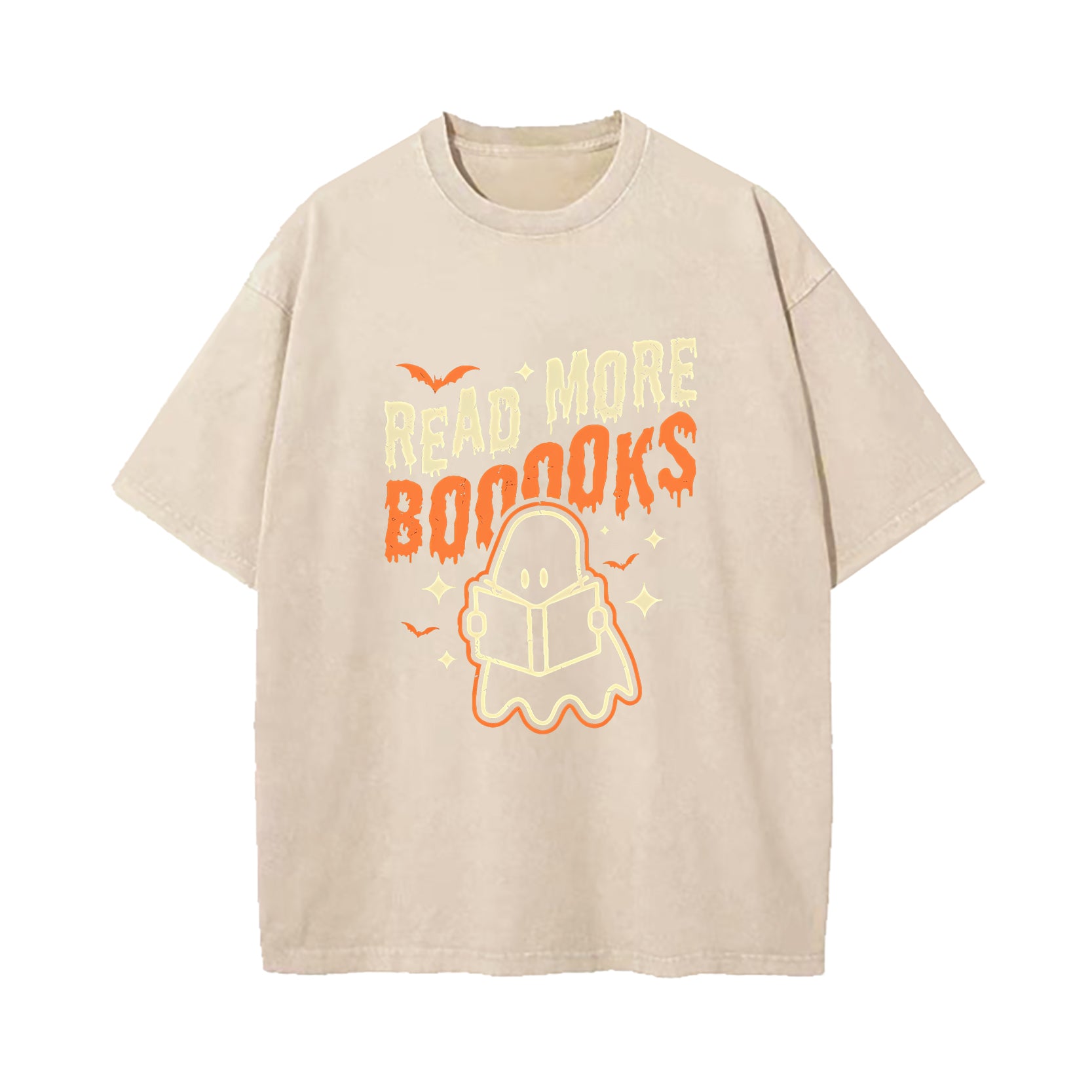 Read More Books Halloween Cute Ghost Boo Librarian Teacher T-Shirt