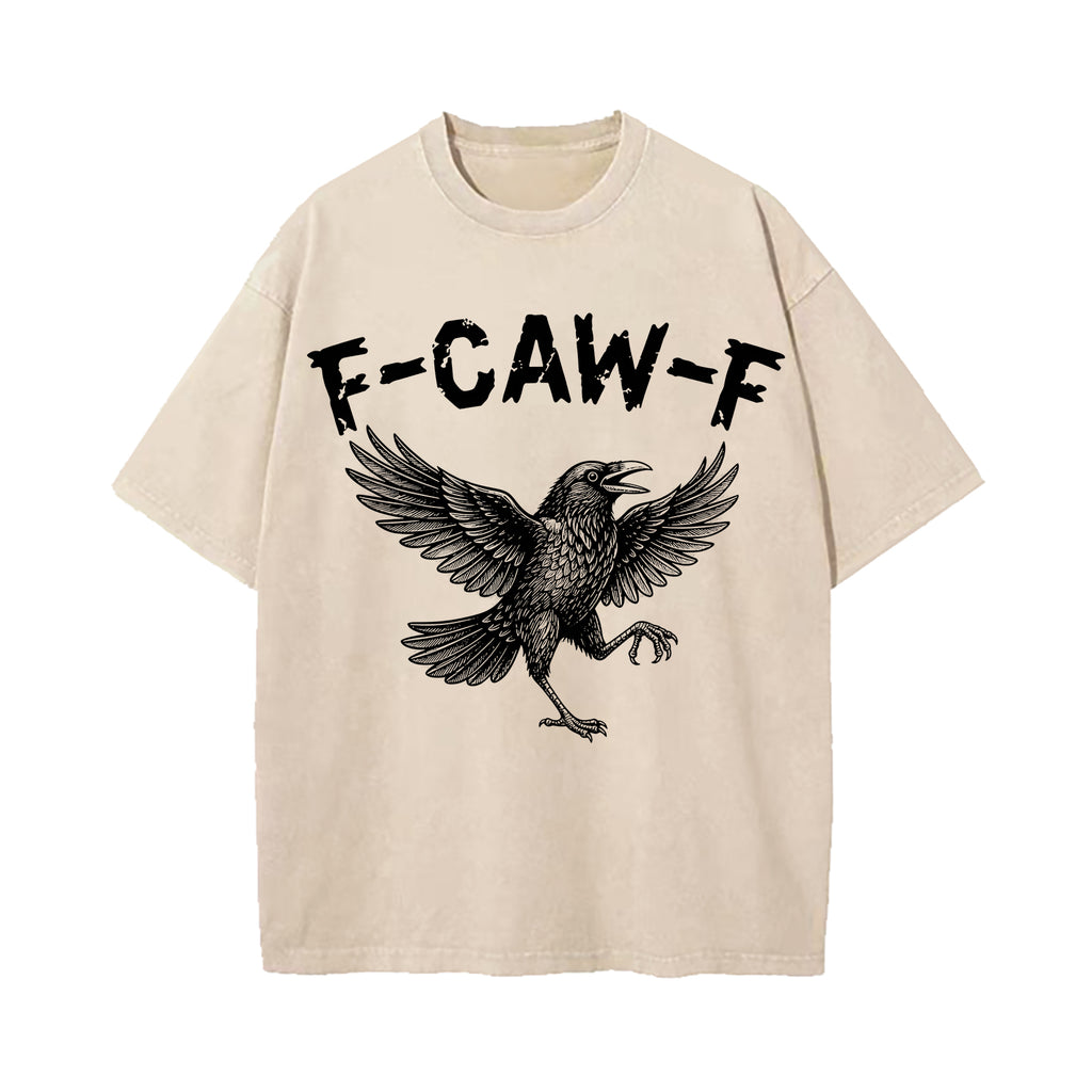 Funny Parrot Attitude Vintage Design FcawF T-Shirt