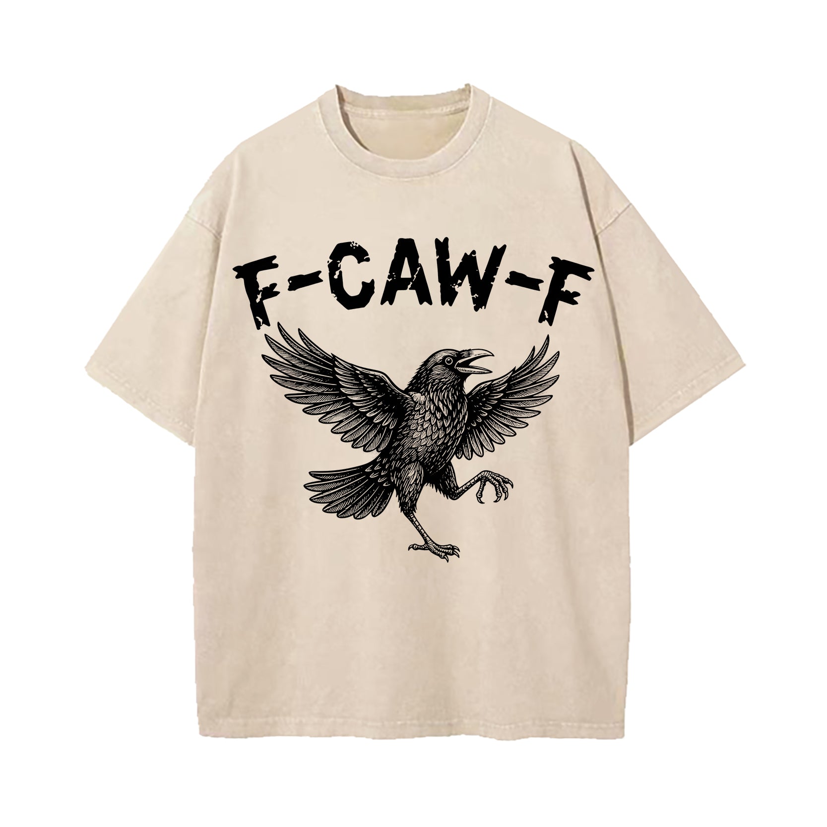 Funny Parrot Attitude Vintage Design FcawF T-Shirt