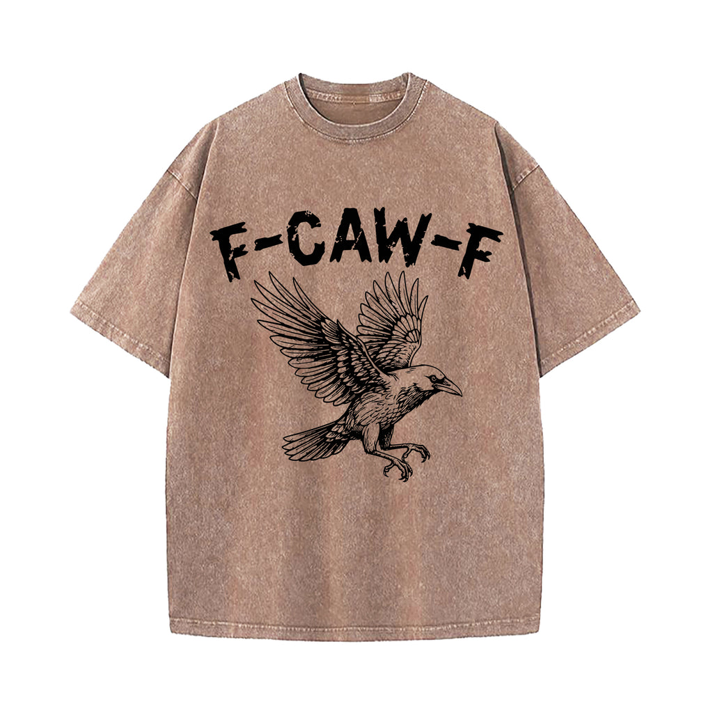 Funny Parrot Attitude Vintage Design FcawF T-Shirt