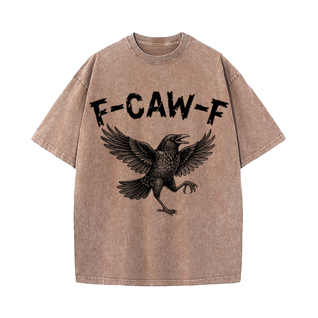 Funny Parrot Attitude Vintage Design FcawF T-Shirt