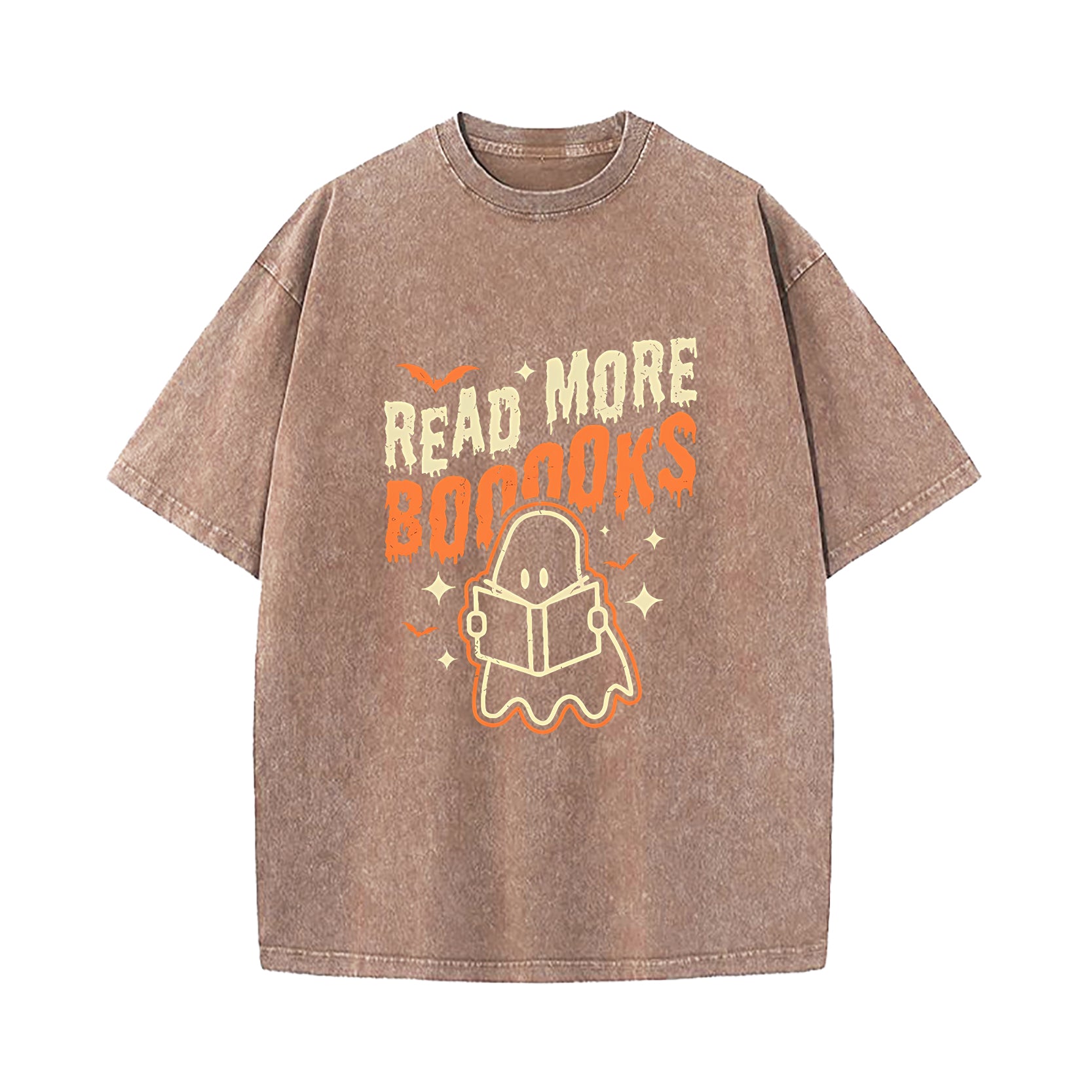 Read More Books Halloween Cute Ghost Boo Librarian Teacher T-Shirt