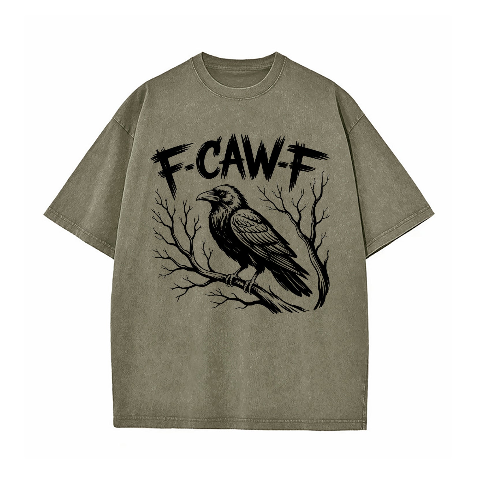 Funny Parrot Attitude Vintage Design FcawF T-Shirt