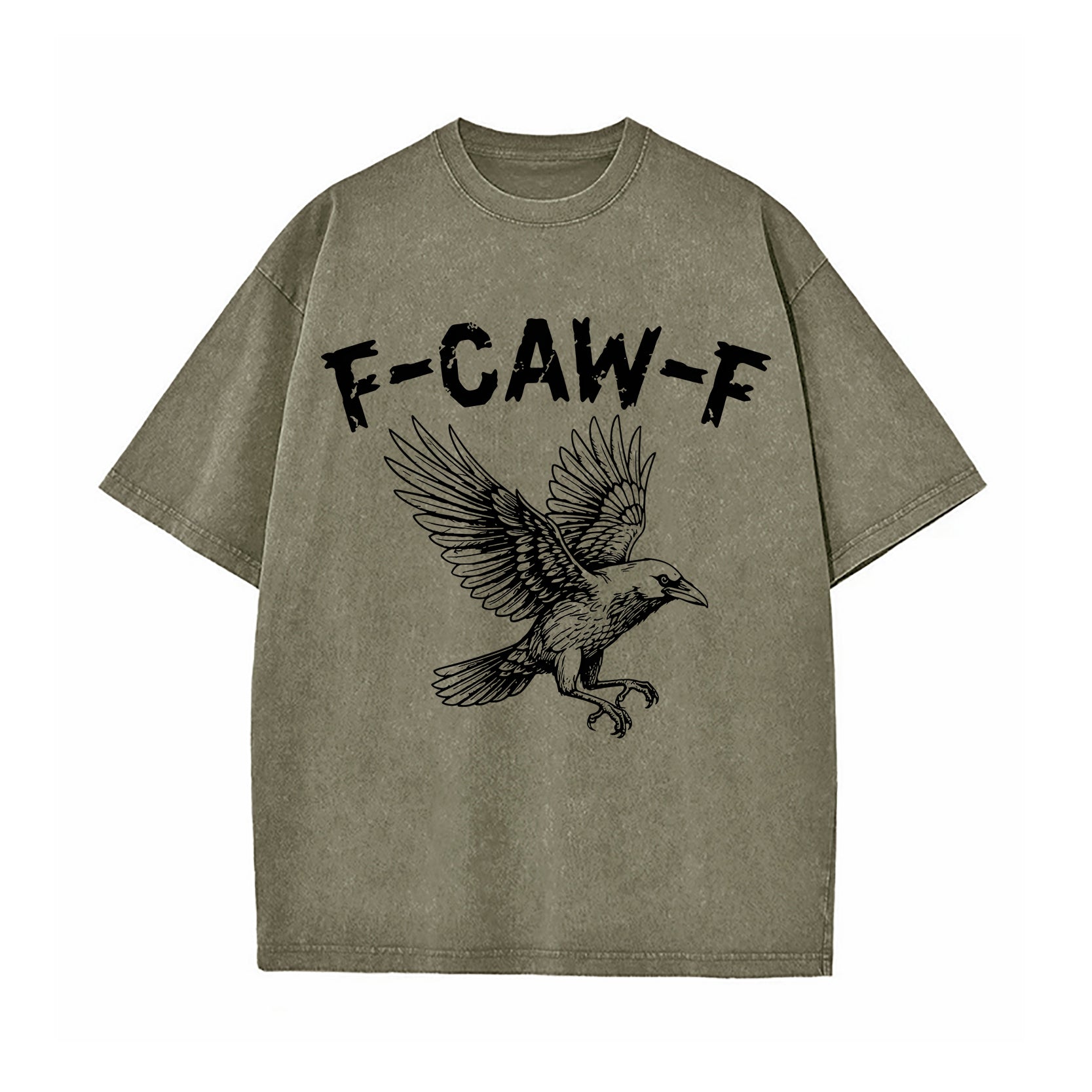 Funny Parrot Attitude Vintage Design FcawF T-Shirt