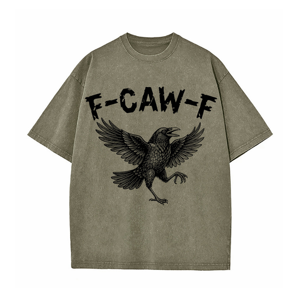 Funny Parrot Attitude Vintage Design FcawF T-Shirt