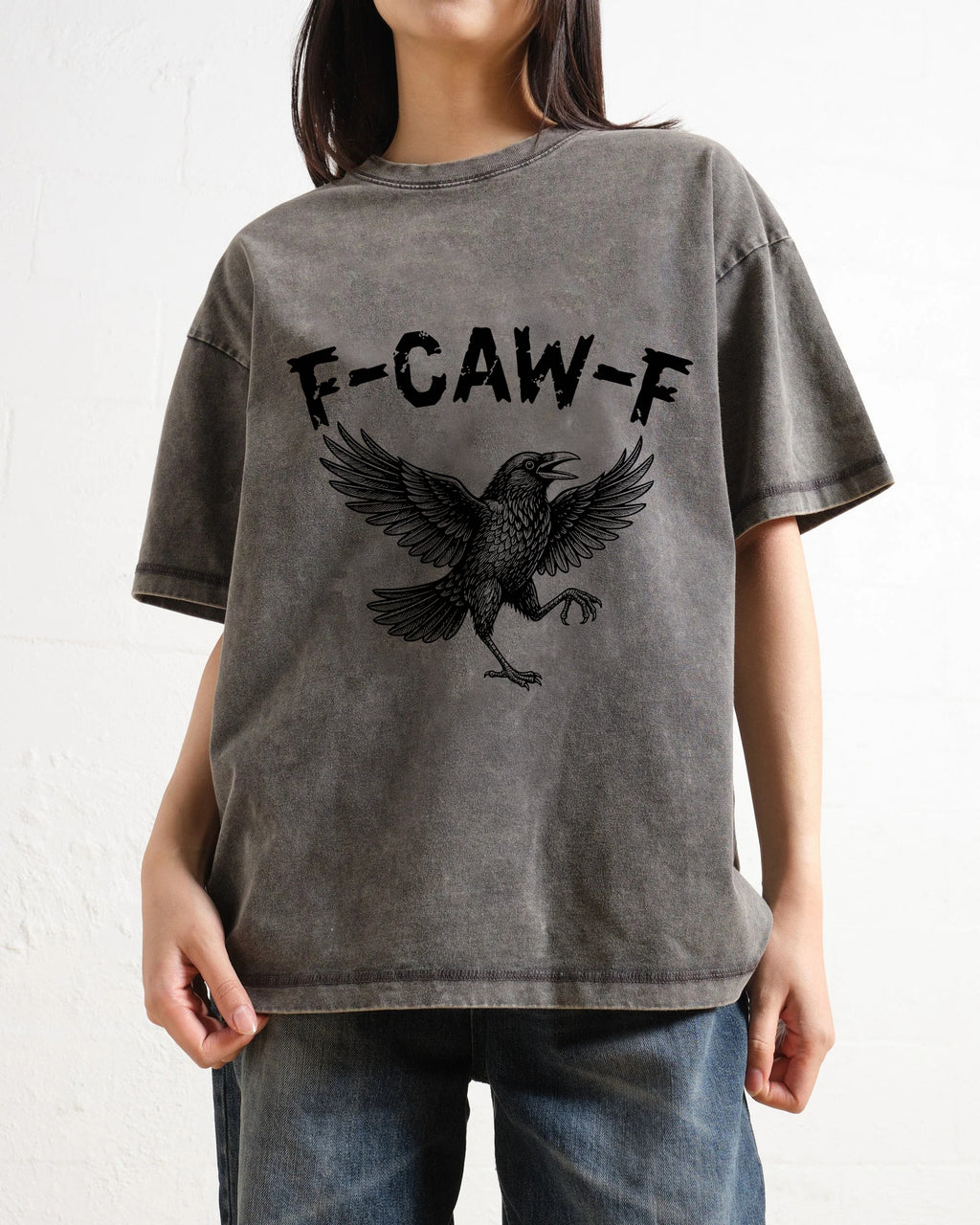 Funny Parrot Attitude Vintage Design FcawF T-Shirt