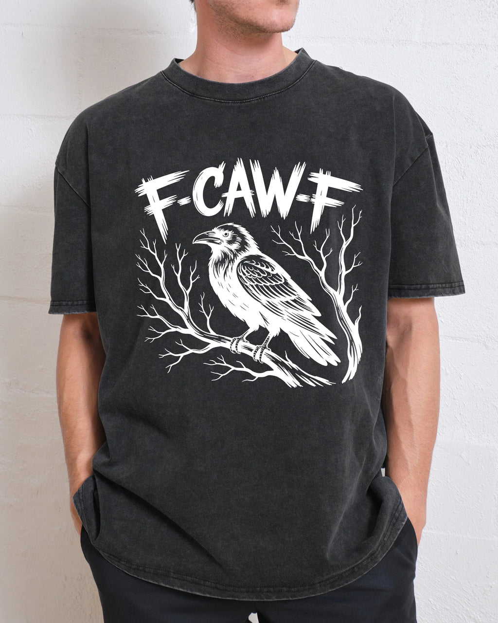 Funny Parrot Attitude Vintage Design FcawF T-Shirt