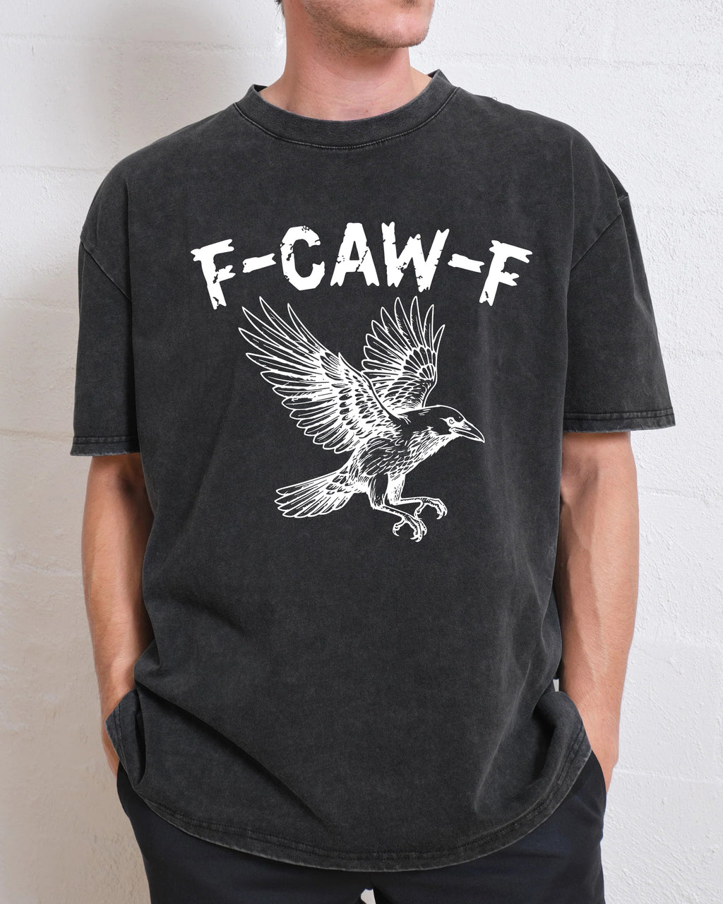 Funny Parrot Attitude Vintage Design FcawF T-Shirt