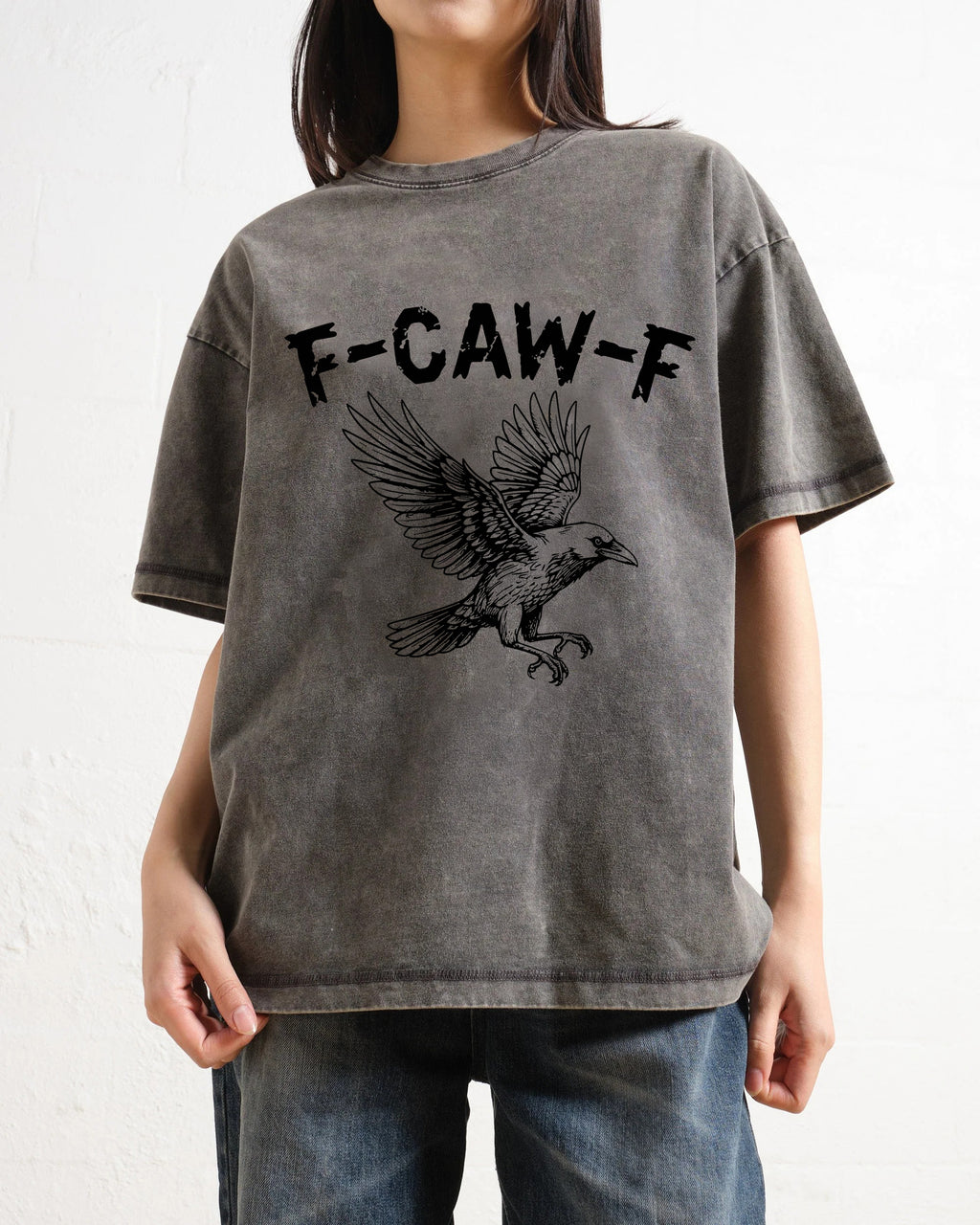 Funny Parrot Attitude Vintage Design FcawF T-Shirt