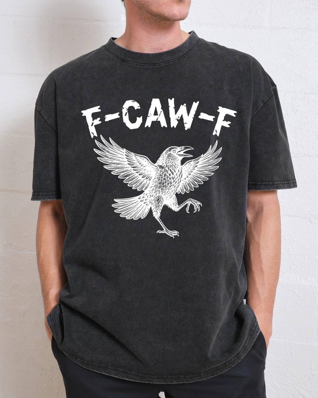 Funny Parrot Attitude Vintage Design FcawF T-Shirt