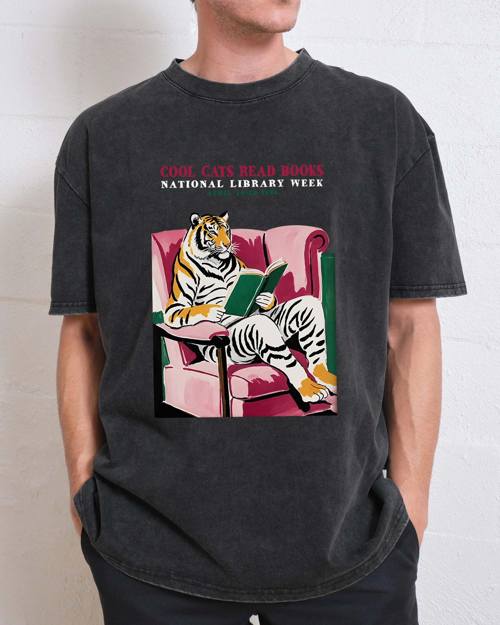 Library Week Poster 1996 T-shirt