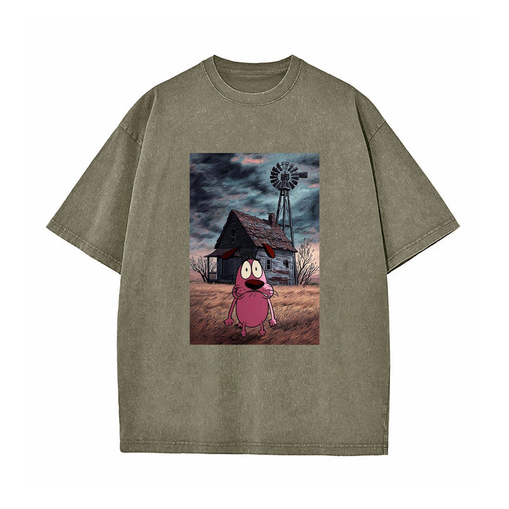 Courage the cowardly dog T-SHIRT