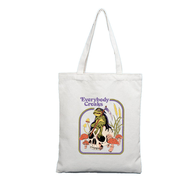 Halloween Retro Canvasbag
