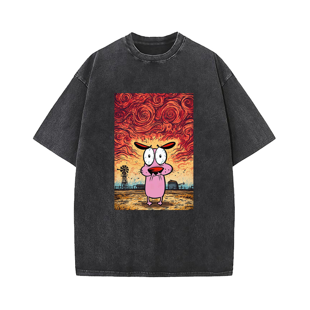 Courage the cowardly dog T-SHIRT