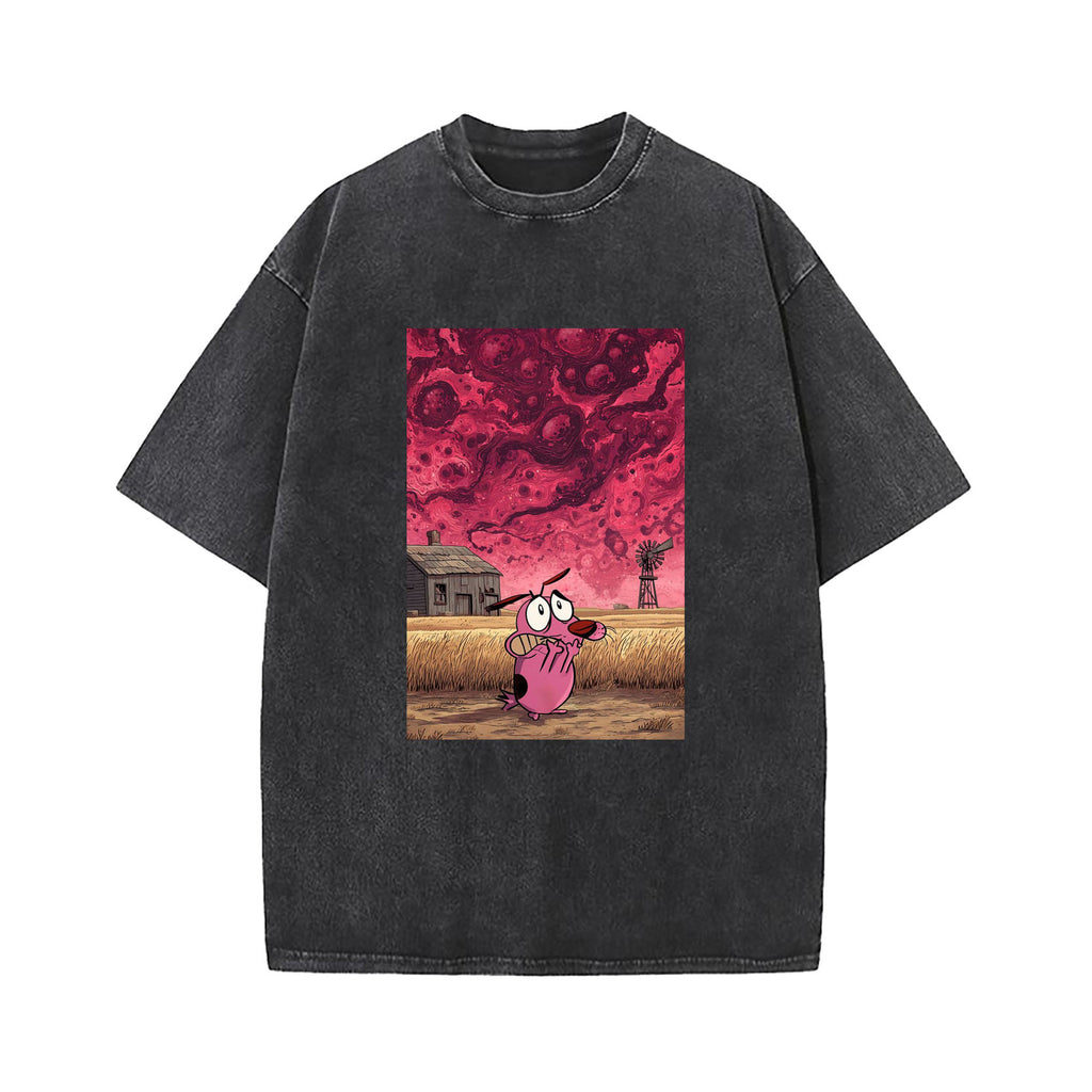 Courage the cowardly dog T-SHIRT