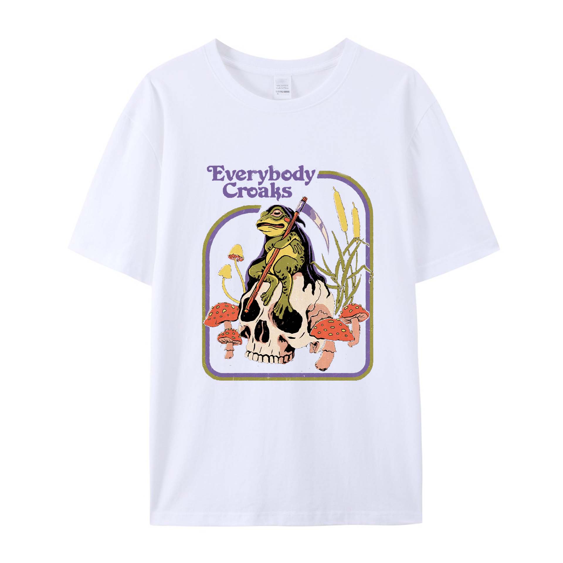 Halloween Retro Cotton T-Shirts