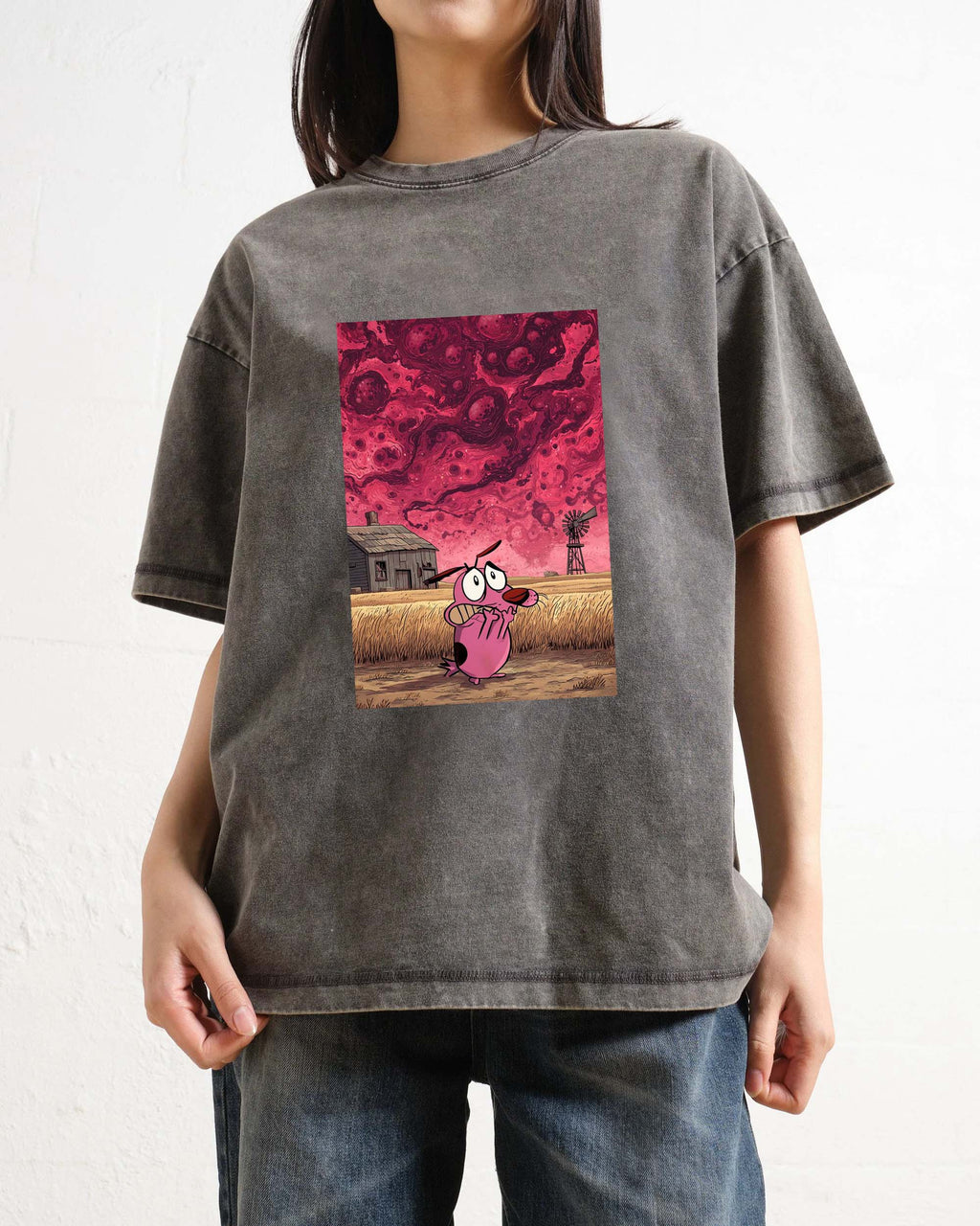Courage the cowardly dog T-SHIRT