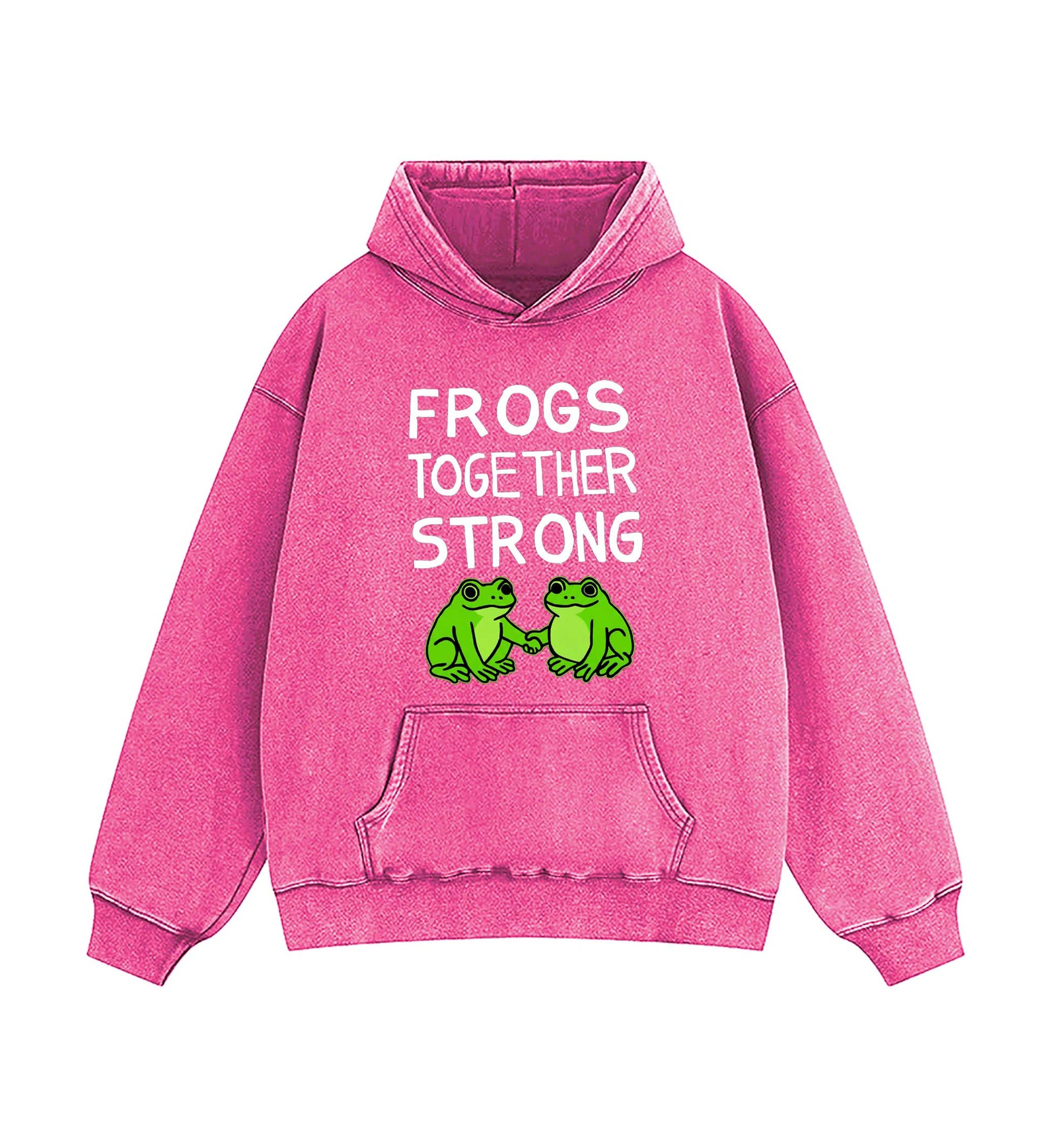 Frogs Together Strong Protest Shirt Hoodie