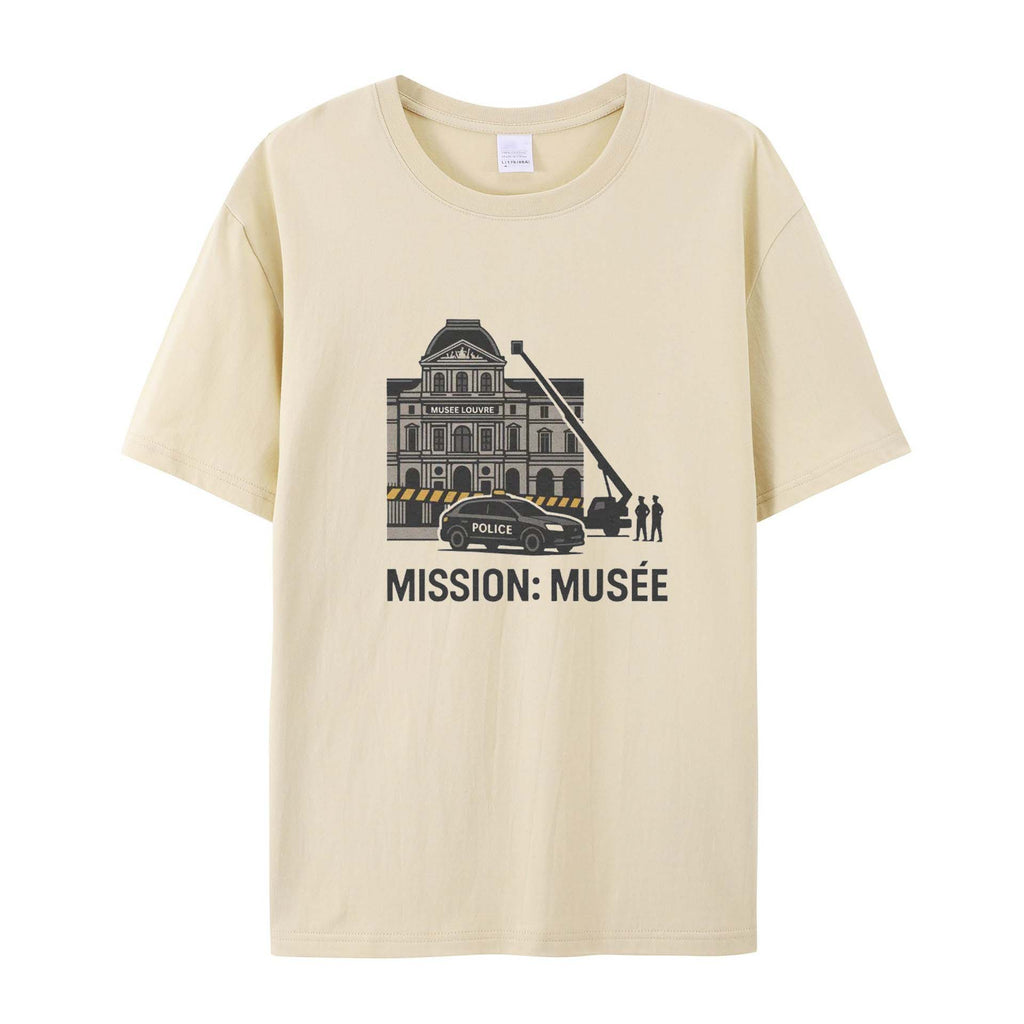 Paris art heist Cotton T-Shirts