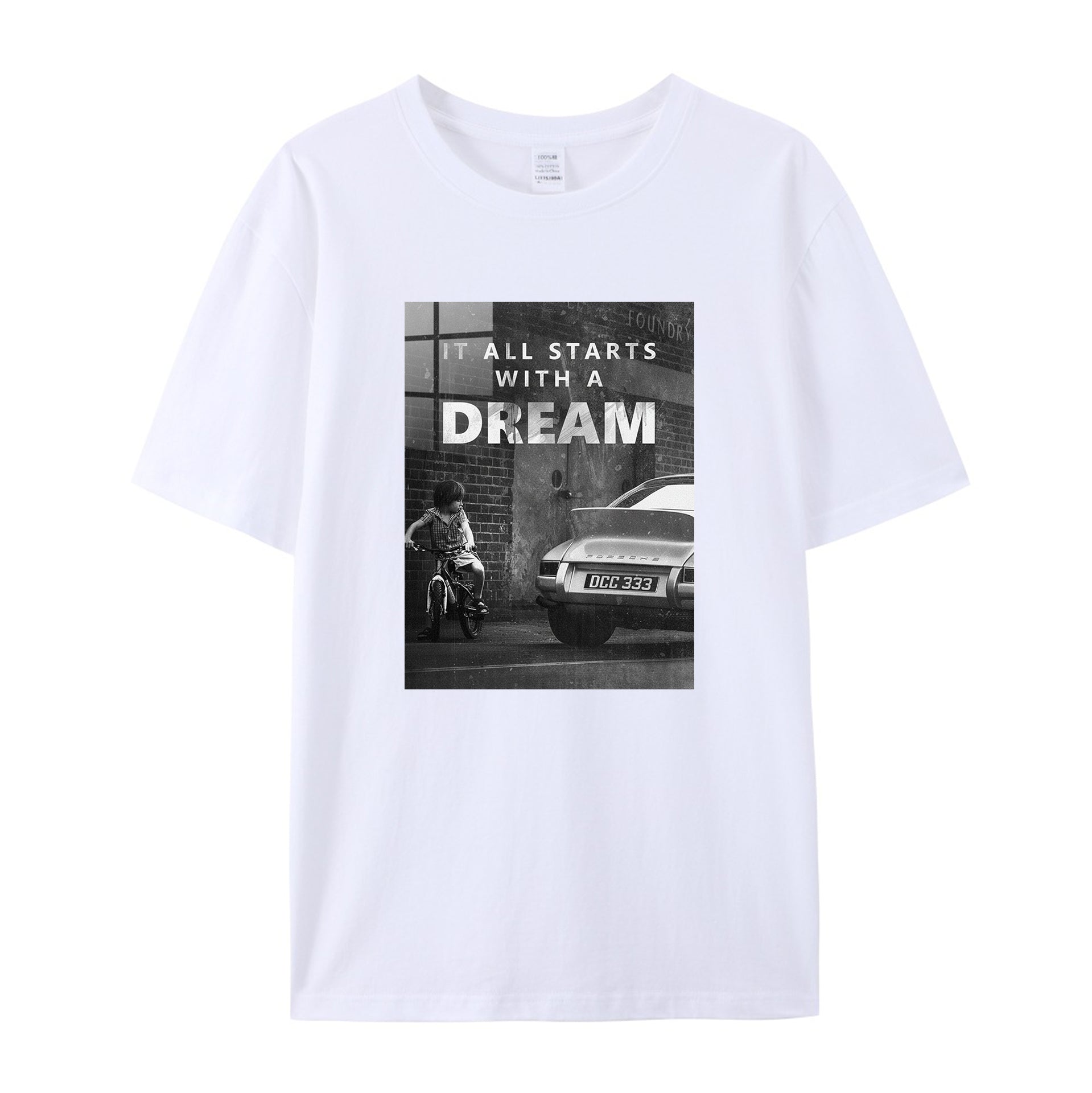 It All Starts With A Dream Cotton T-Shirts