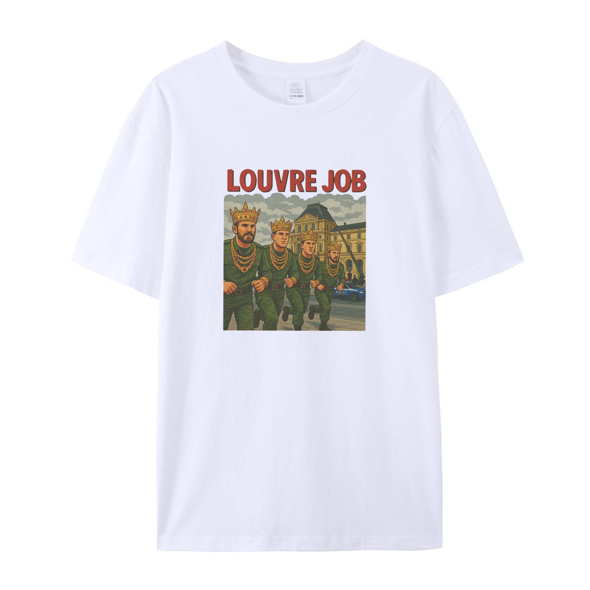 Louver job Cotton T-Shirts