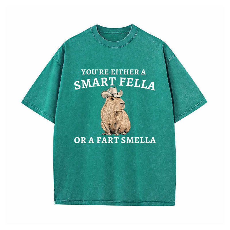 Vintage 90s Funny Capybara T-shirt