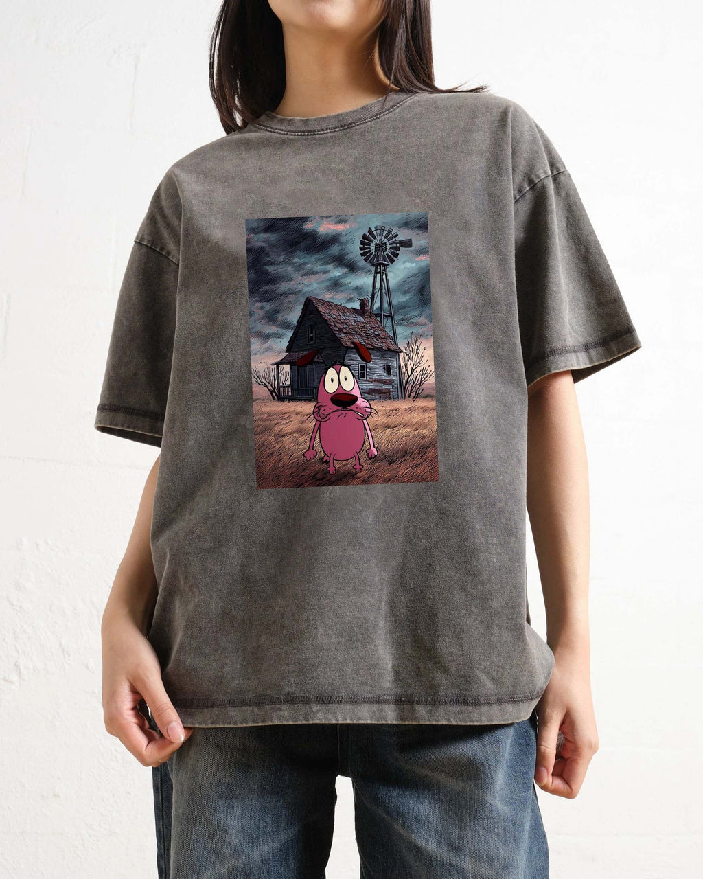Courage the cowardly dog T-SHIRT