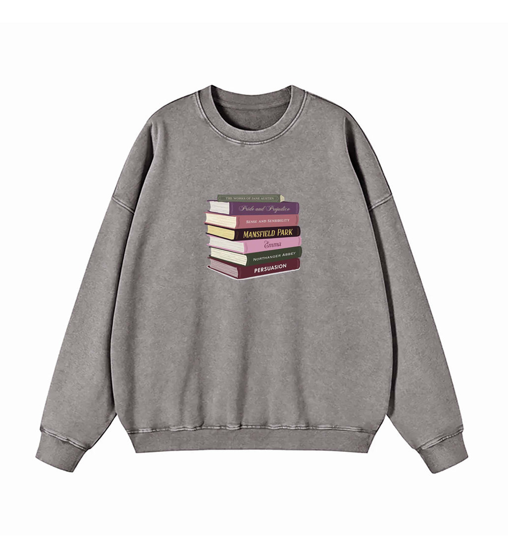 Jane Austen Literary Gift for Readers Sweatshirt