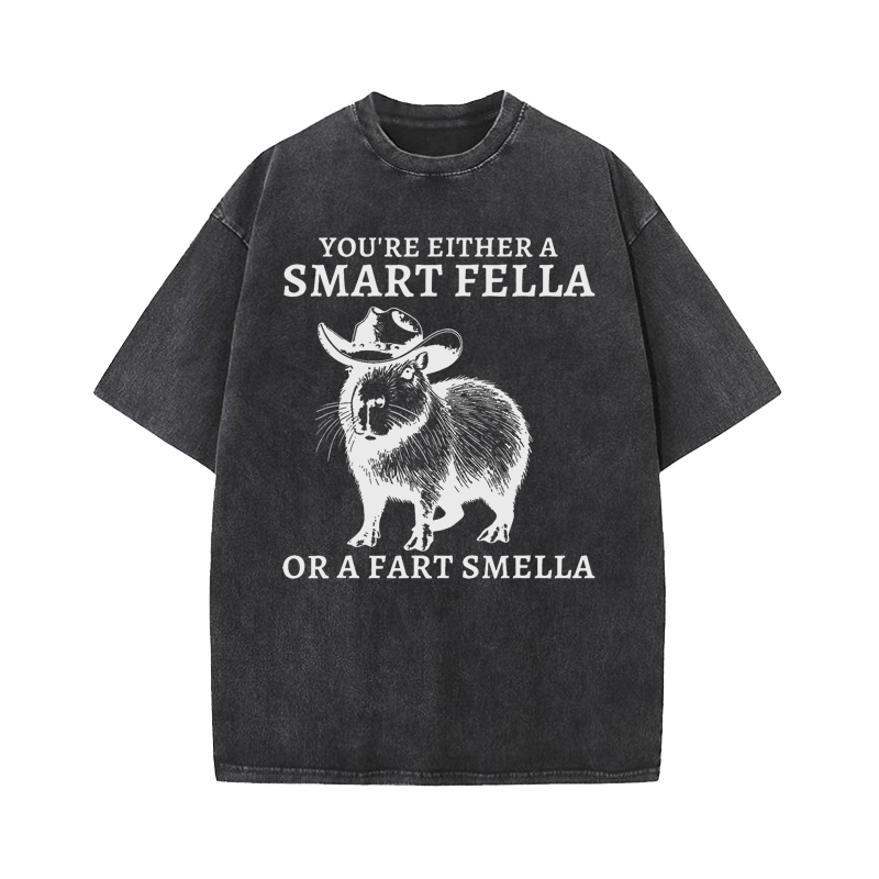 Vintage 90s Funny Capybara T-shirt