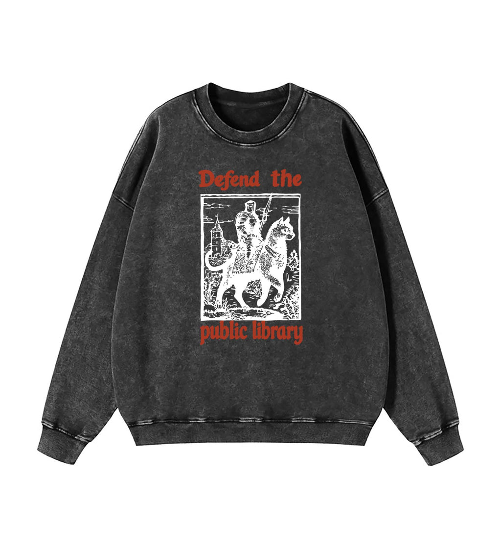 Defend the Public Library Sweatshirt